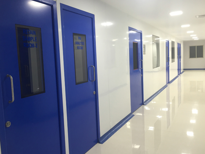 Modular Clean Room Door/Fire Doors/SS & Flush View Panels